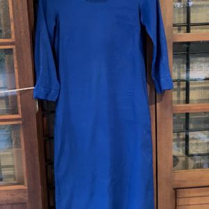 BIBA Blue Kurti Top