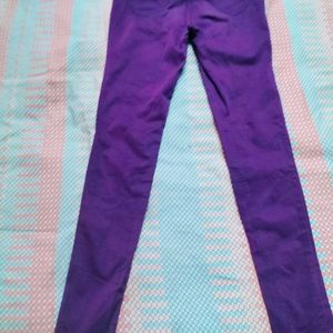 Purple 💜 Jeggings। Price Drop To Rs,199