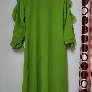 Parrot Green Frock