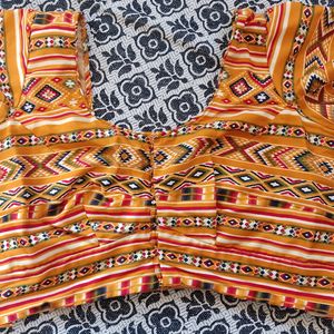 Lahanga Odhani Blouse 🧡❤️