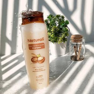 Naturali Rice Water Macadamia Nut Oil Shampoo