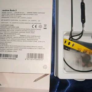 realme buds 2 Earphone