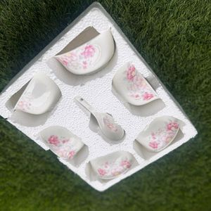 Discounted Beautiful Floral Soup Bowl Set