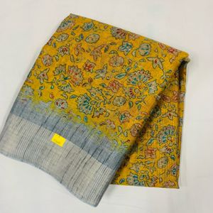 Printed Jute Cotton Jari