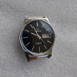 NOS Timestar Day-Date Mechanical Watch