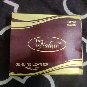 Leather wallet for mens