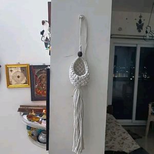 Set of 3 macrame plant and pot hanger , boho style