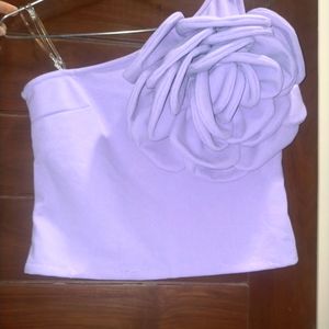 Crop Top ( Lavender)