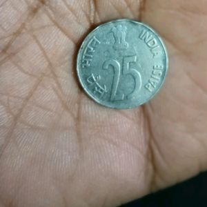 1988 , 25 Paisa Coin