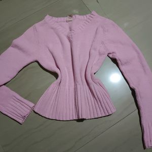 Pastel Pink korean Top