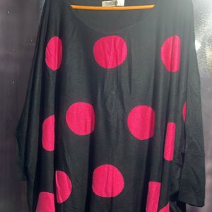 POLKA DOTS SWEATSHIRT