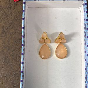 Peach Beautiful Earrings