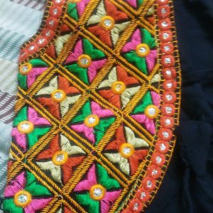 Navratra Koti Or Jacket Hand Work Back Plain