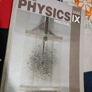 ICSE Concise Physics Practical - IX