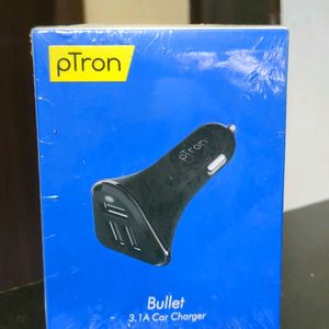 Ptron Car Charger With Cable