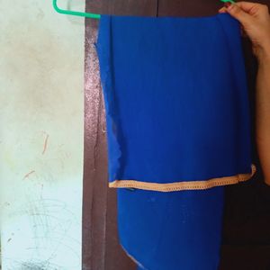 Navy blue dupatta