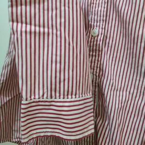 Casual Striped Shirt Size 34&36 Stretchy