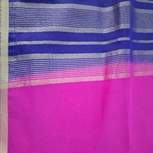 Mysore Silk Saree Pink