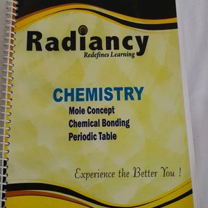 Radiancy Chemistry Material