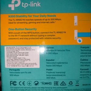 Tp Link 300 Mbps Wireless & Usb Adapter