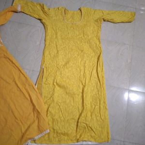 Two Yellow Kurti Combo