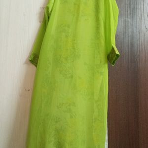 Green Georget Kurta