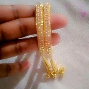 New Branded Crystal Bangles With Jumka😍🥰