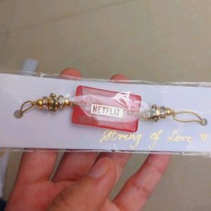 Resin Netflix Rakhi For Cool Brother