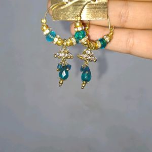 Dangling Earing (Blue)