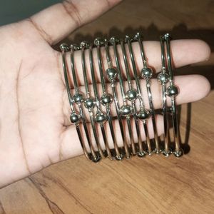 Metal Bangles Set For Women 12 Se Bangle