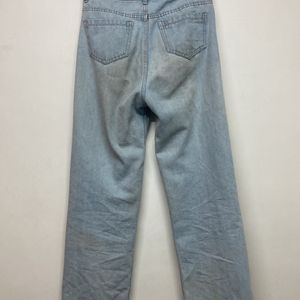 BLUE FLARED DENIM