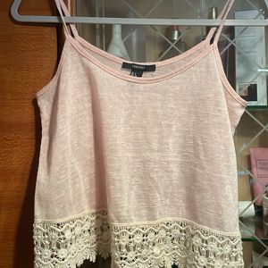 Forever 21 Pink Strappy Top