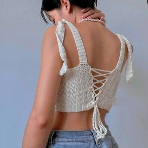 Crochet  (Butterfly, Tank And Heart) Top