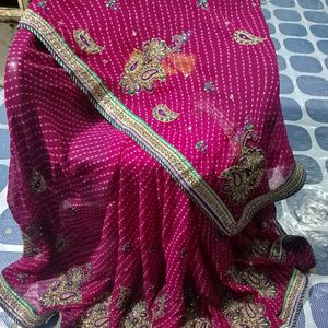 Rajasthani Lahariya Saree