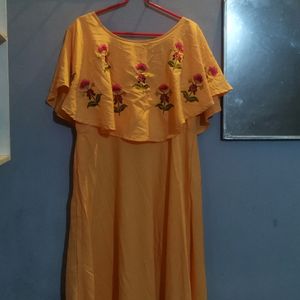 Embroidery Gown