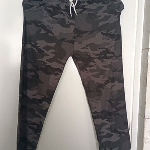 Army Print Grey 24 Waist Joggers