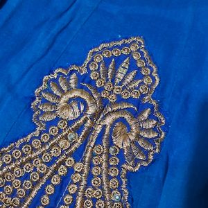 Blue Anarkali Dress