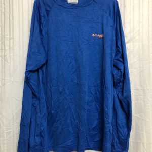 Columbia Blue Long Sleeve T Shirt