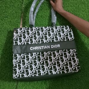 Christian Dior Laptop Size Tote Bag