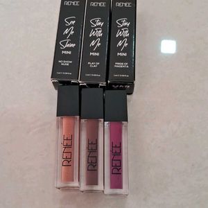 Renee Lip Gloss Combo Of 3 (B)