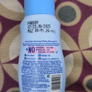 Parachute Advanced Baby Massage Oil