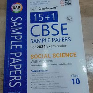 Cbse Social Science Sample Paper For Class 10