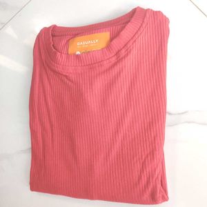 L Size - Cotton Full Sleeves Tshirt For Men