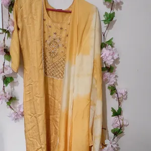 Magam Work Kurta Set Beautiful