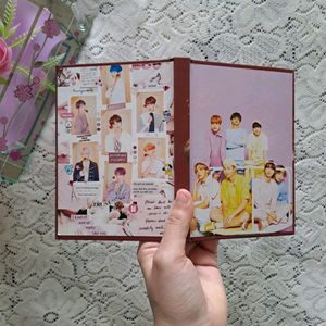 BTS DIARY (A FREE LARGE PHOTO CARD WITH 2BOOKMARK)