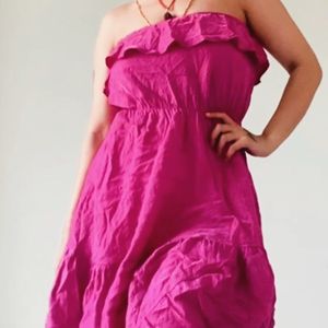 Barbie Ruffle Balloon Dress