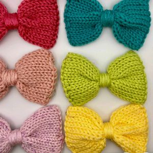 Crochet Bow Clips