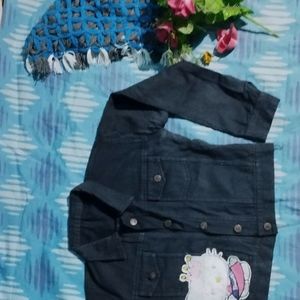 Denim Crop Jacket