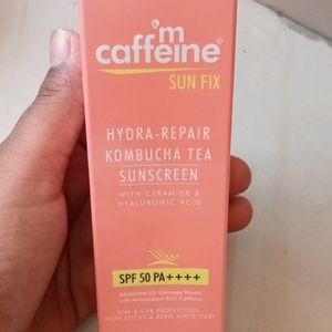 mcaffeine HYDRA REPAIR KOMBUCHA TEA SUNSCREEN