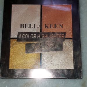 Bella Keen 4 Color   Highlighter Or Blusher